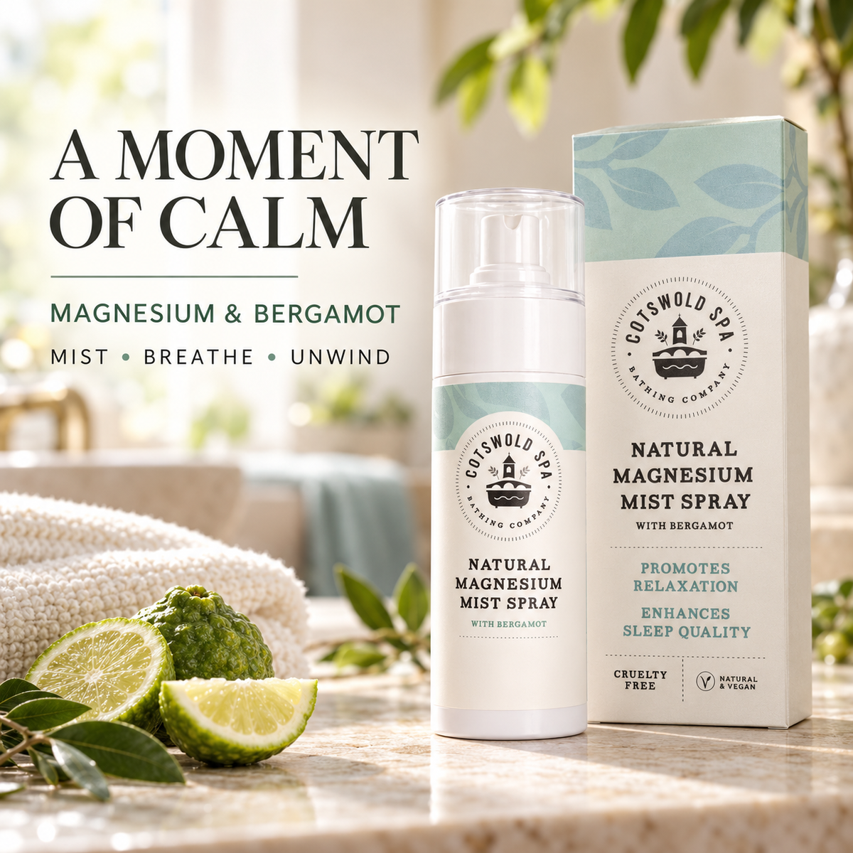 Natural Magnesium Mist Spray