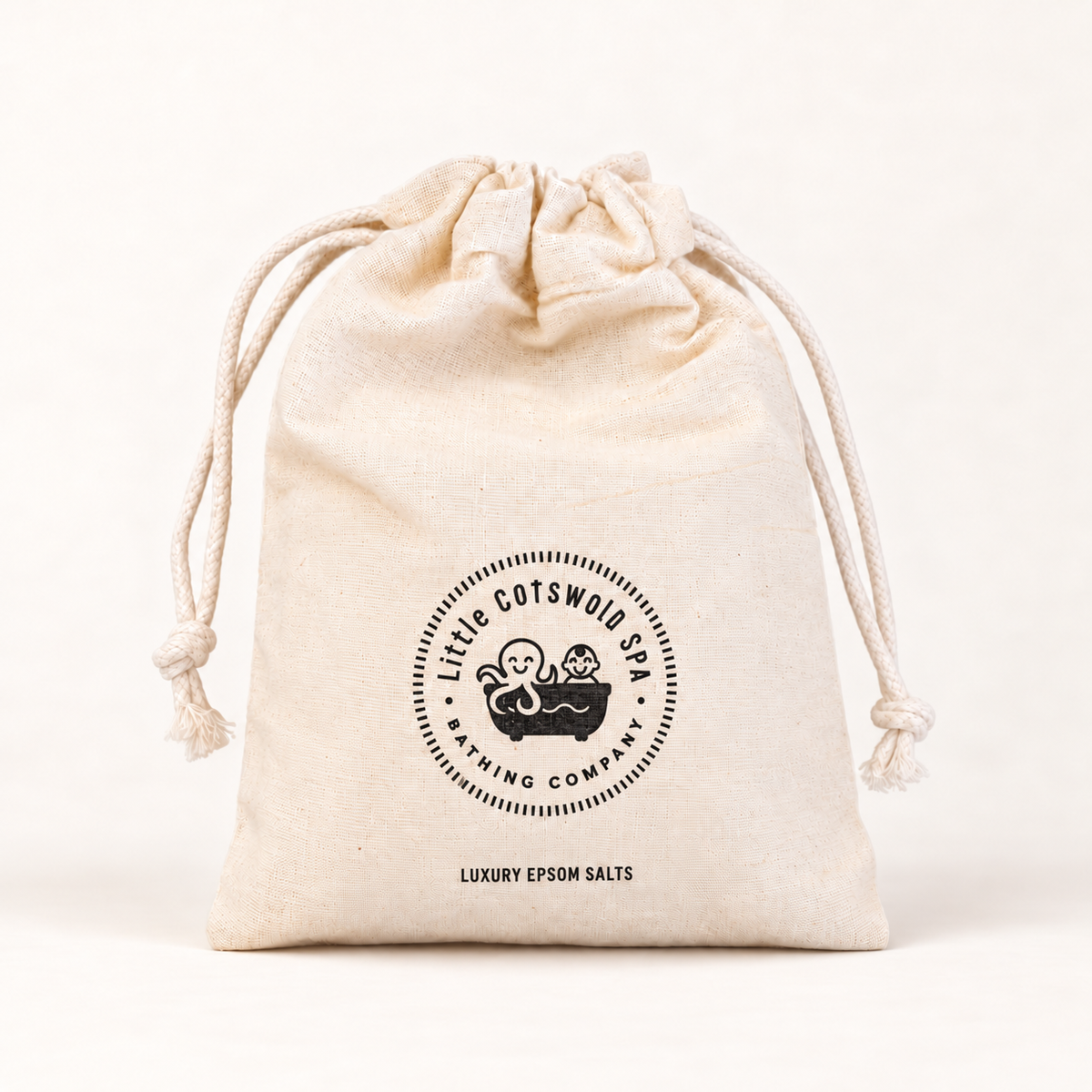 Natural & Fun Kids (Red) Epsom Salts - 250g Cotton Pouch